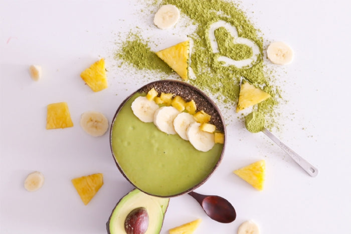 Green Matcha Smoothie Bowl Recipe | Teami