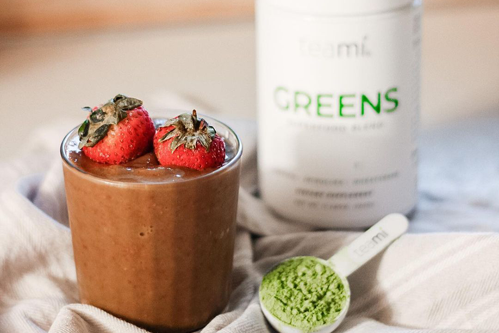 Tutti Frutti Chocolate Smoothie | Teami Blends