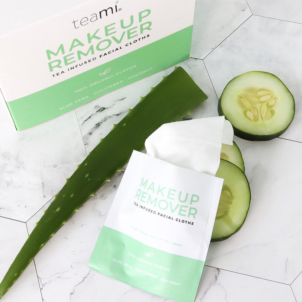 Teami Makeup Remover Tea Infused Facial Cloths