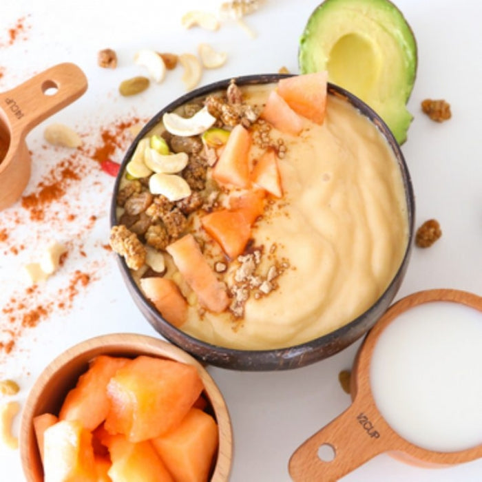 Cantaloupe Smoothie Bowl Recipe Teami