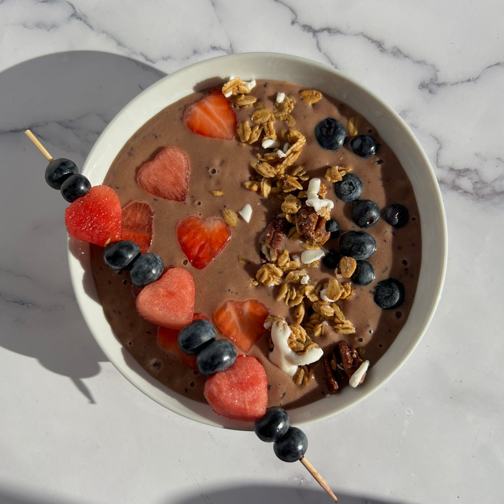 Valentine’s Smoothie Bowl Teami Blends