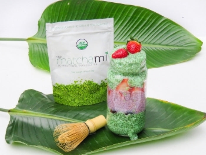 Overnight Rainbow / Matchami Chia Pudding Recipe | Teami