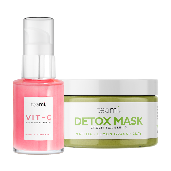 Detox Mask + Vitamin C Serum