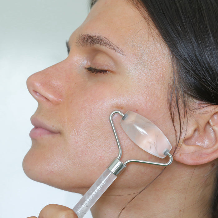 Clear Quartz Facial Roller