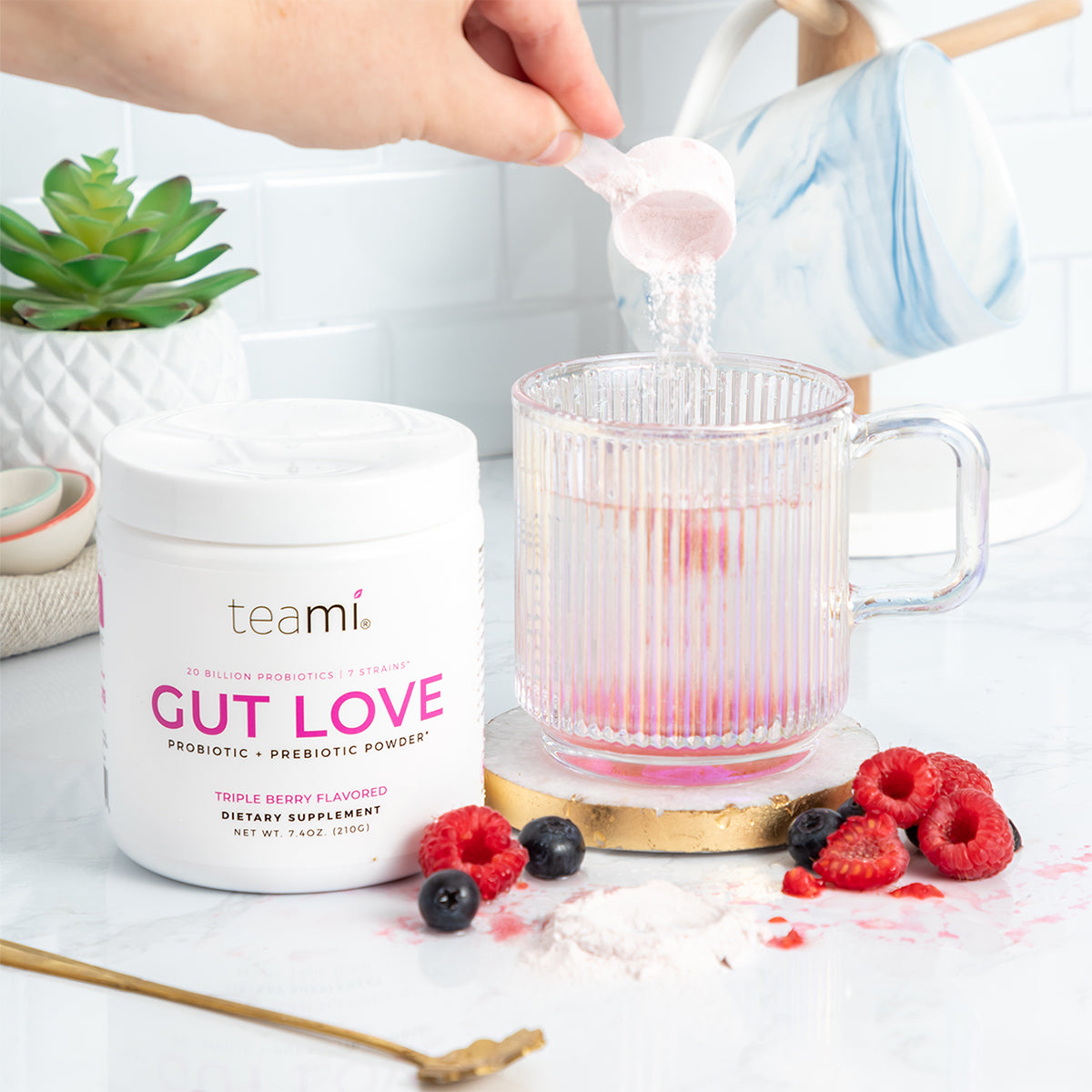 Teami Gut Love Probiotic + Prebiotic Powder