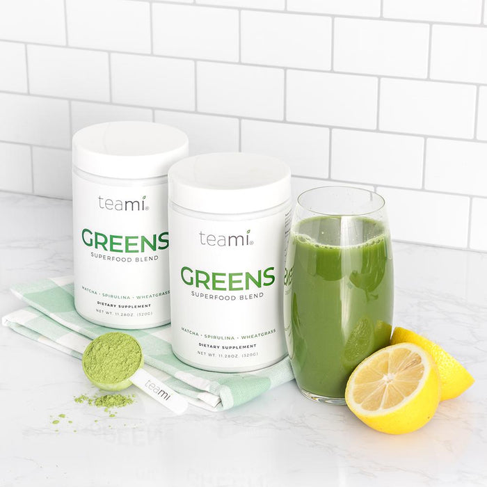 Teami Wellness Essentials Duo, PlantBased Protein Powder Teami