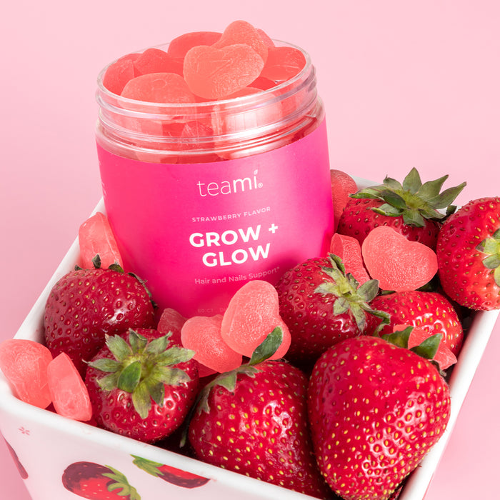 Grow + Glow, Hair and Nails Support Gummy Vitamin