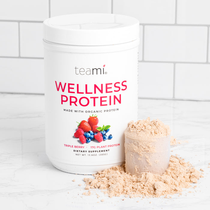 Plant-Based Wellness Protein, Triple Berry