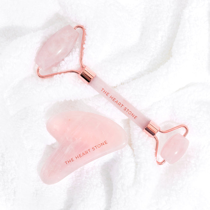 Gua Sha Facial Lifting Tool, Rose Quartz