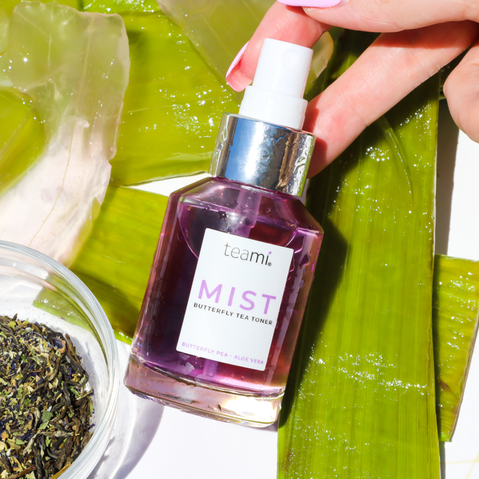 Teami Blends Butterfly Pea Tea Toning Mist with Aloe Vera