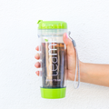 Tea Tumbler - 13.5 oz, Green, BPA Free Plastic