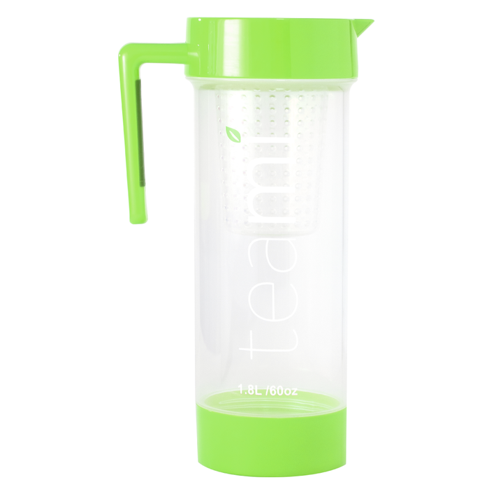 Teami Pink & Green Lifestyle Pitchers with Tea