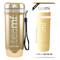 Teami Tea Tumbler Luxe Edition Rose Gold with box