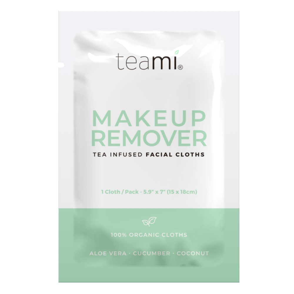 Makeup Remover Cloth Teami Tea Infused Facial Cloths