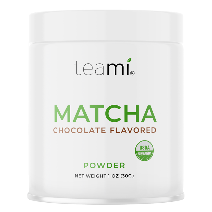 Teami Matcha Powder Tin Chocolate