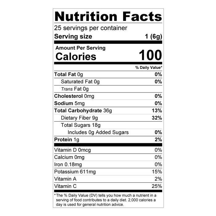 Teami Refresh Tea Blend nutrition facts