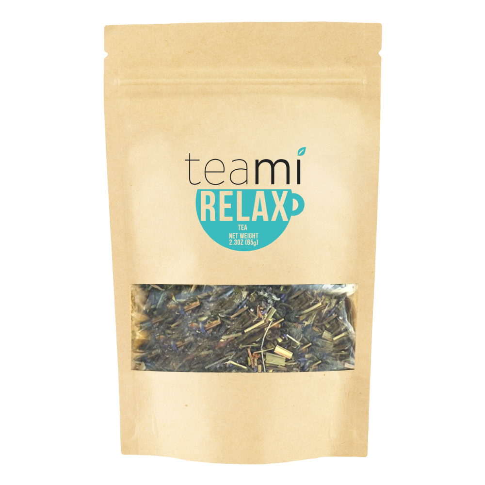 Teami Relax Tea - Chamomile, Lavender & Lemon Grass Blend